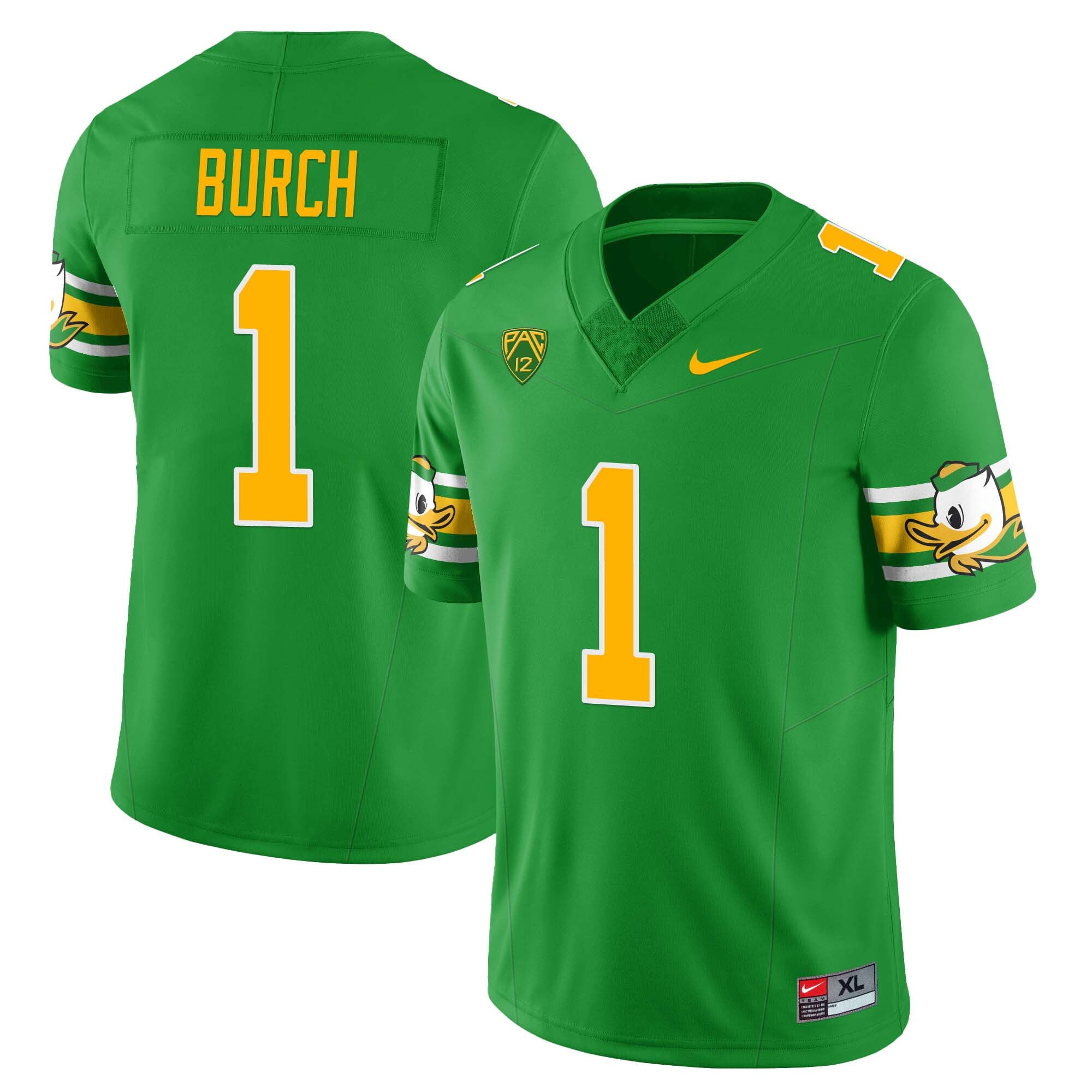 Youth’s Oregon Ducks ‘Mighty Oregon’ Throwback Football Jersey – All Stitched