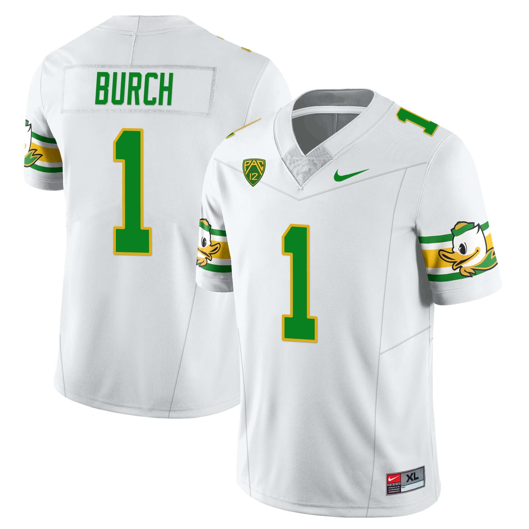 Youth’s Oregon Ducks ‘Mighty Oregon’ Throwback Football Jersey – All Stitched