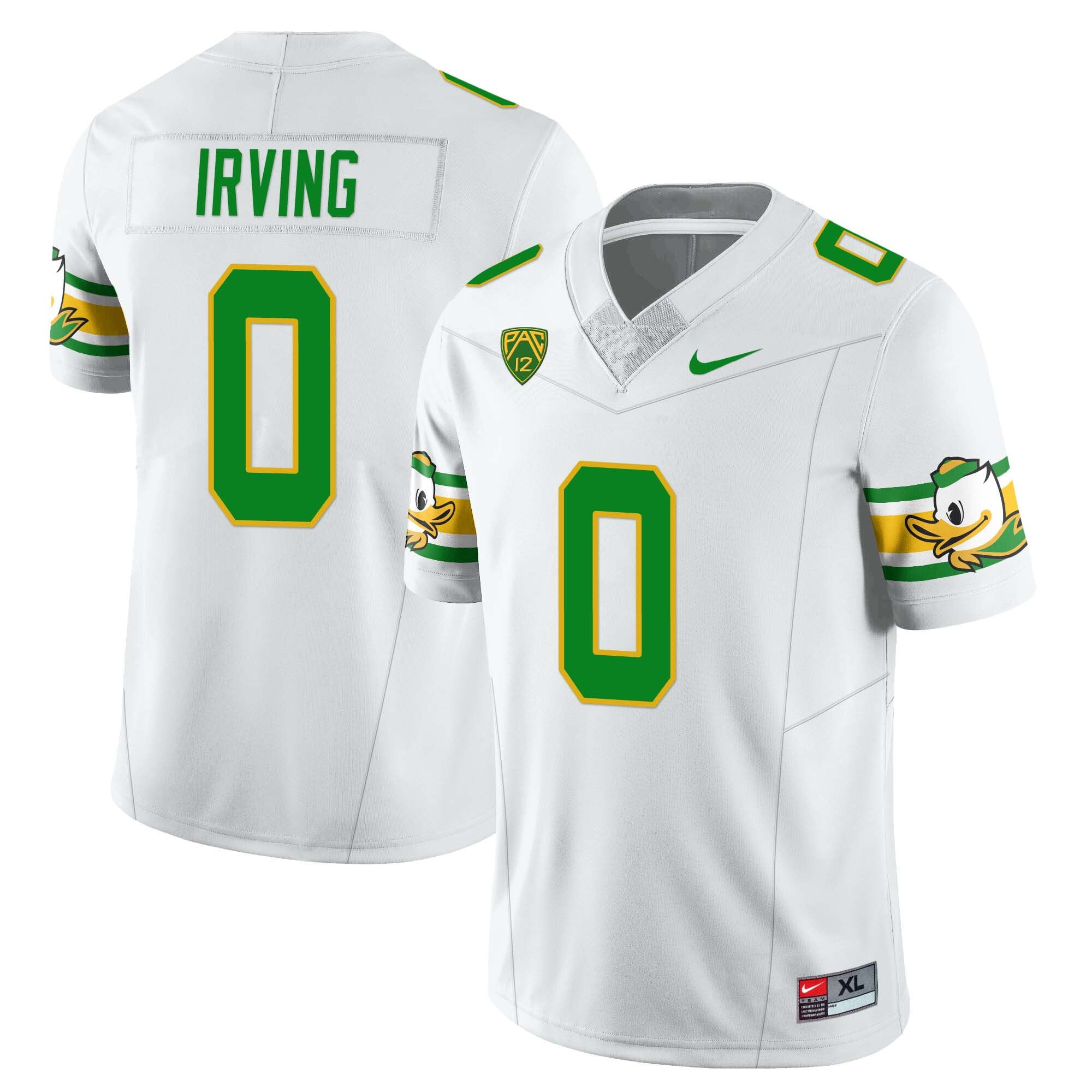Women’s Oregon Ducks ‘Mighty Oregon’ Throwback Football Jersey – All Stitched