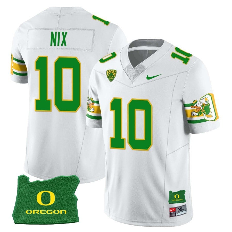 Youth’s Oregon Ducks ‘Mighty Oregon’ Throwback Football Stitched Uniform – Oregon State