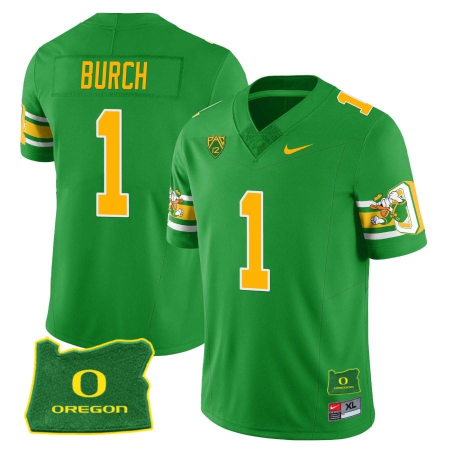 Youth’s Oregon Ducks ‘Mighty Oregon’ Throwback Football Stitched Uniform – Oregon State