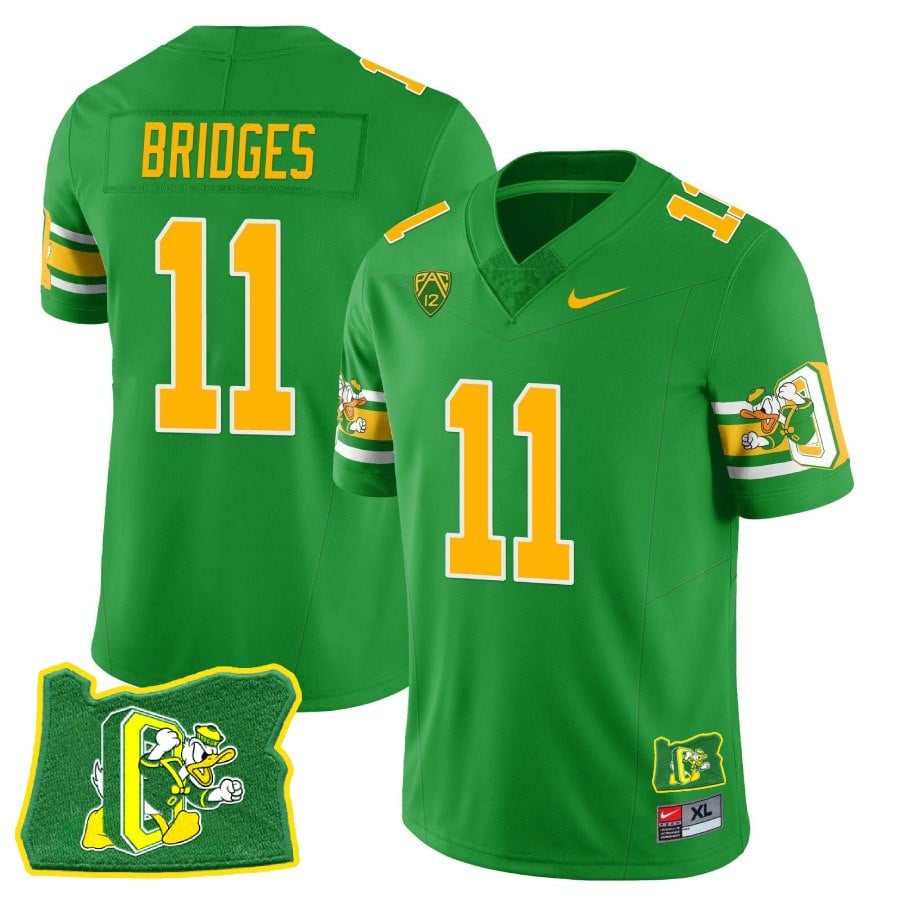 Women’s Oregon Ducks ‘Mighty Oregon’ Throwback Football Stitched Jersey – Oregon State