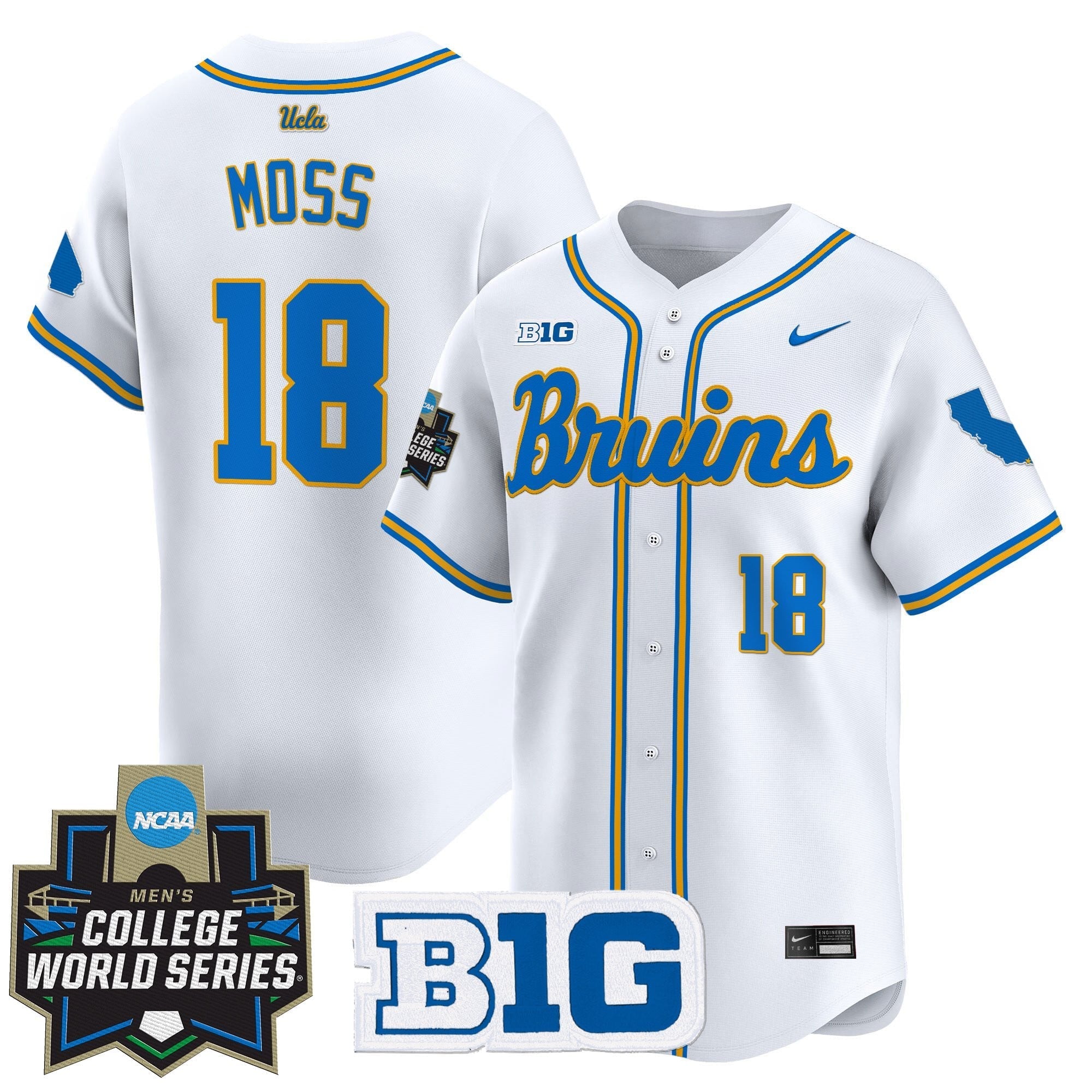 Women's UCLA Bruins 2025 World Series Vapor Premier Limited Jersey - All Stitched