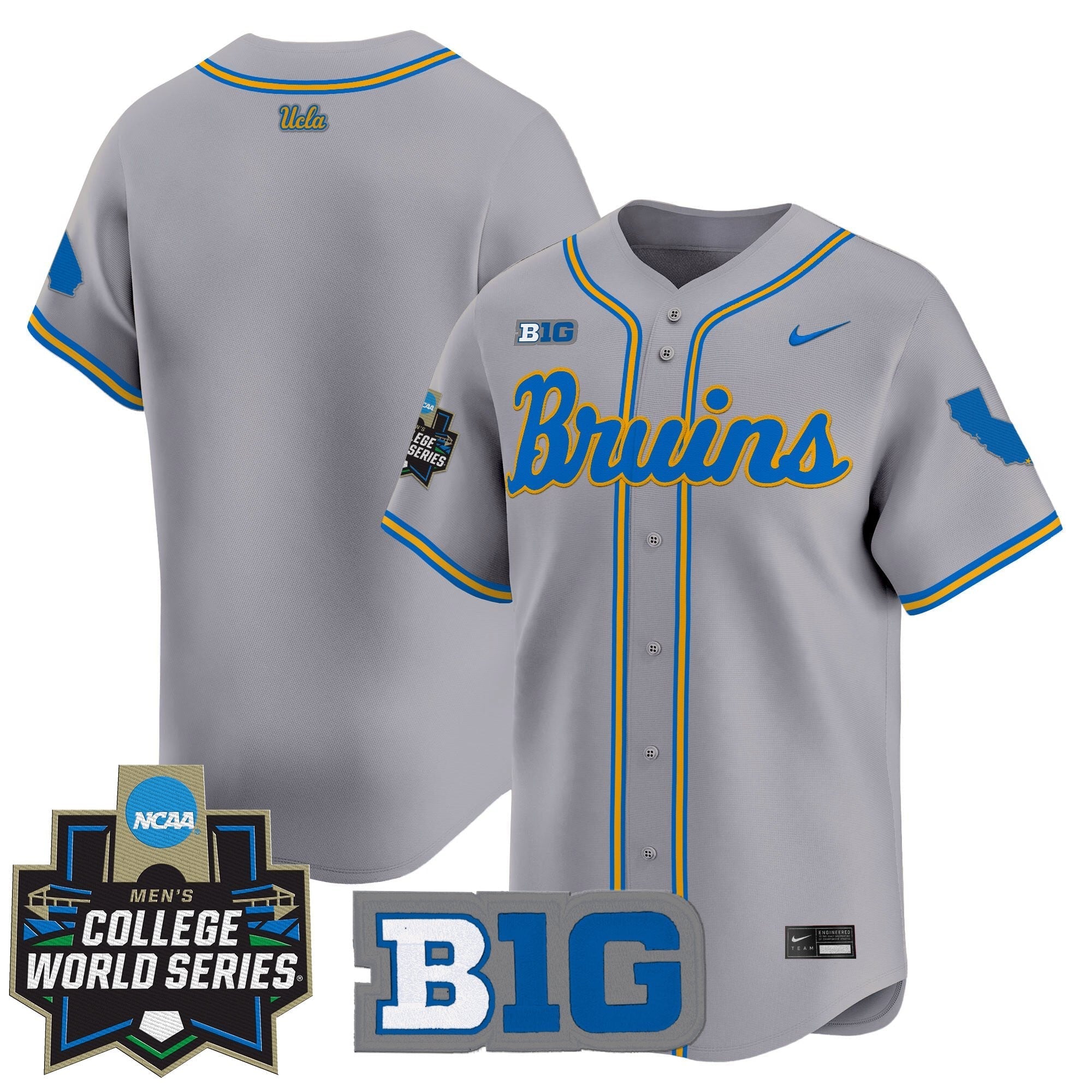 Women's UCLA Bruins 2025 World Series Vapor Premier Limited Jersey - All Stitched