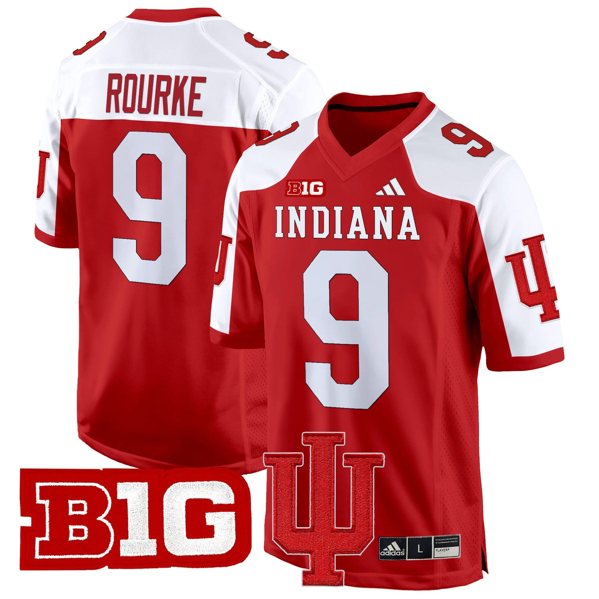 Men's Indiana Hoosiers 2024 Game Jersey V2 - All Stitched